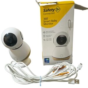 Safety 1st 360 connect smart baby monitor M0180 wifi app controlled 1080p HD